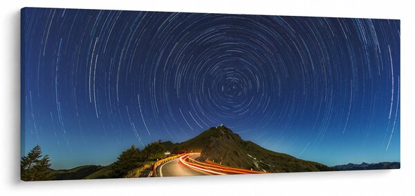 Slika rotirajućih zvijezda (120x50 cm)