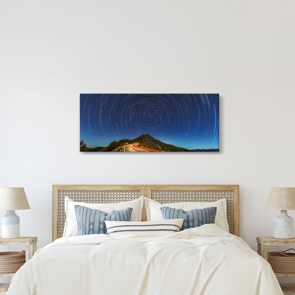 Slika rotirajućih zvijezda (120x50 cm)