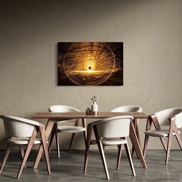 Slika svijetlećeg diska (90x60 cm)