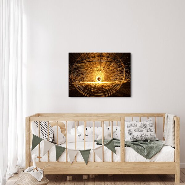 Slika svijetlećeg diska (70x50 cm)