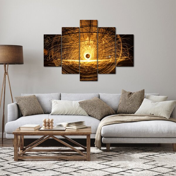 Slika svijetlećeg diska (150x105 cm)