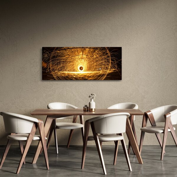 Slika svijetlećeg diska (120x50 cm)