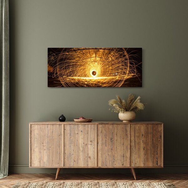 Slika svijetlećeg diska (120x50 cm)