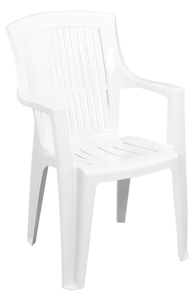 Plastična stolica ARPA BIJELA 60x60x89 cm