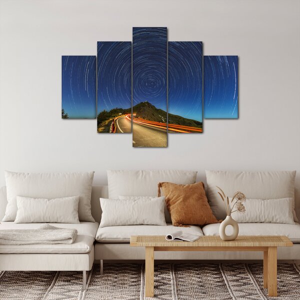 Slika rotirajućih zvijezda (150x105 cm)