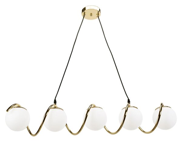 Lampa Viseća APP1780-5CP Gold