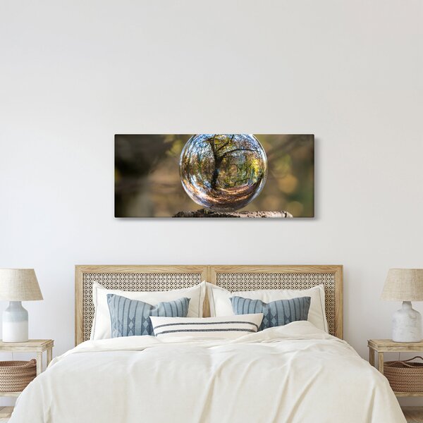 Slikanje - Odsjaj u staklenoj kugli (120x50 cm)