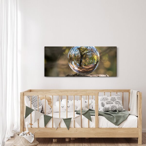 Slikanje - Odsjaj u staklenoj kugli (120x50 cm)