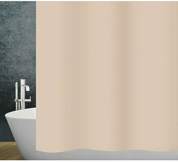 Diaqua Zavjesa za tuš Basic (Š x V: 120 x 200 cm, Plastika, Frappe)