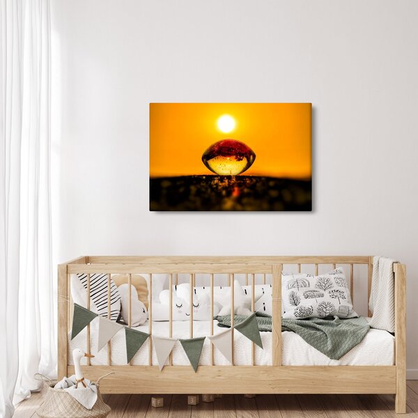 Slika kapljice stakla (90x60 cm)