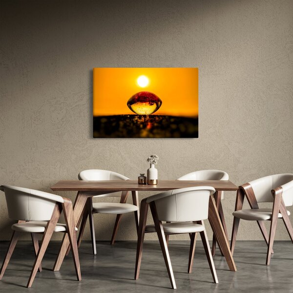 Slika kapljice stakla (90x60 cm)
