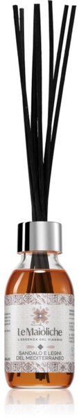 THD Le Maioliche Sandalo e Legni Del Mediterraneo aroma difuzer s punjenjem 100 ml