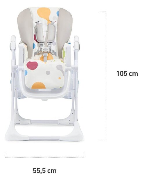 Kinderkraft hranilica Yummy - Grey
