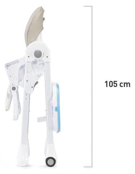 Kinderkraft hranilica Yummy - Grey