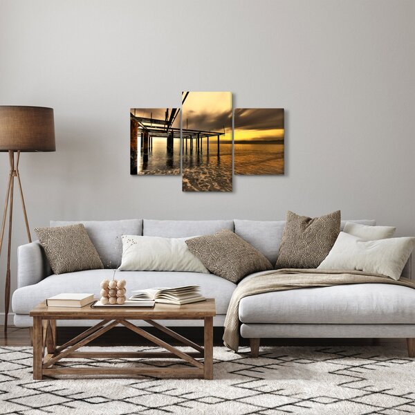 Slika - Arhitektura uz obalu (90x60 cm)