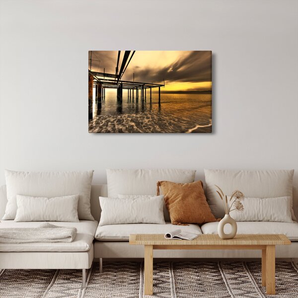 Slika - Arhitektura uz obalu (90x60 cm)
