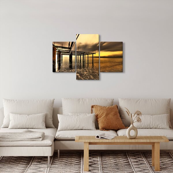 Slika - Arhitektura uz obalu (90x60 cm)