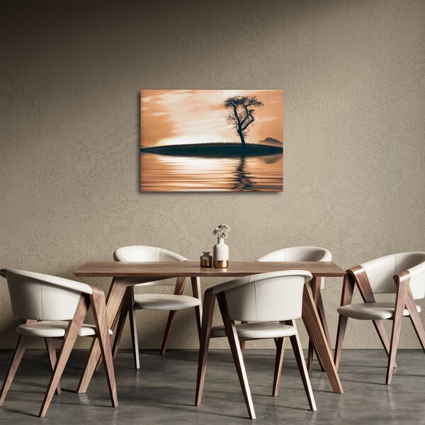Slika drveta na otoku (70x50 cm)