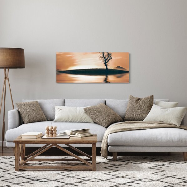 Slika drveta na otoku (120x50 cm)