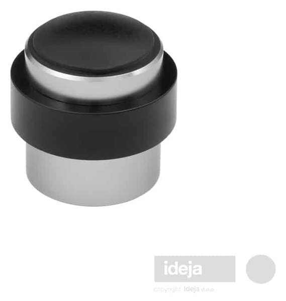 Stoper ID podni/zidni fi 30 niklani metal + guma
