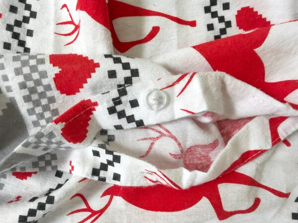 Flanel posteljina DEER DREAMS bijela Dimenzije posteljine: 2 kom 70 x 90 cm | 200 x 220 cm