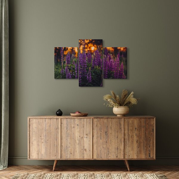 Slika cvjetova lupine (90x60 cm)