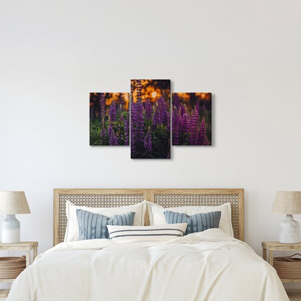 Slika cvjetova lupine (90x60 cm)