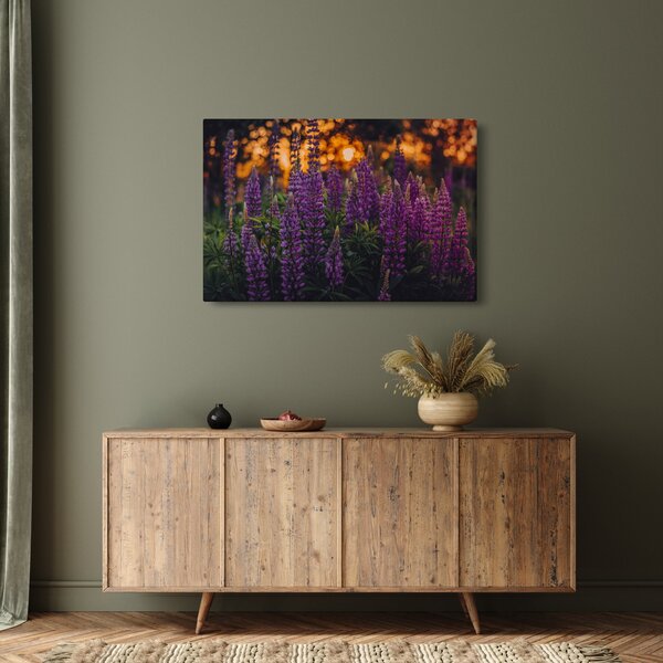 Slika cvjetova lupine (90x60 cm)