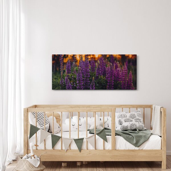 Slika cvjetova lupine (120x50 cm)