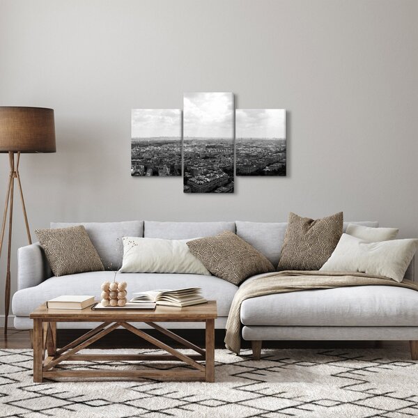 Slika - krovovi kuća u Parizu (90x60 cm)