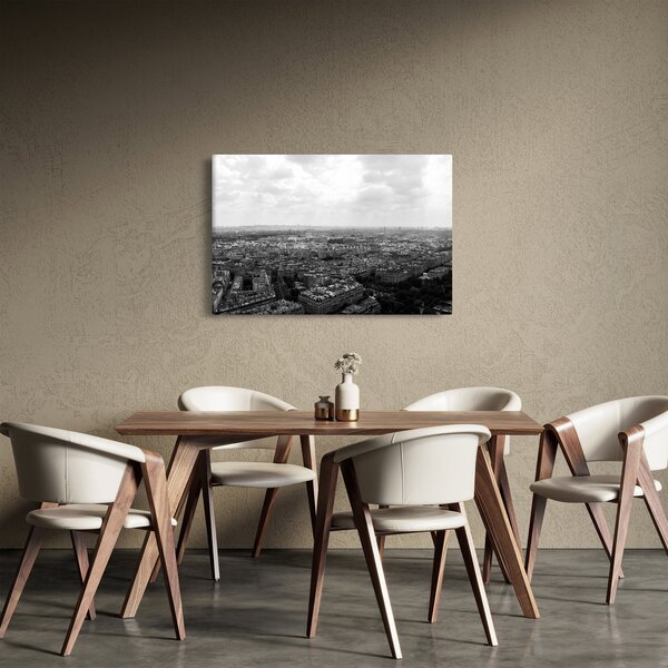 Slika - krovovi kuća u Parizu (90x60 cm)