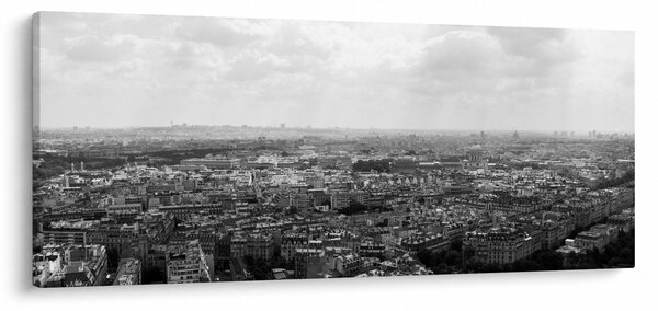 Slika - krovovi kuća u Parizu (120x50 cm)