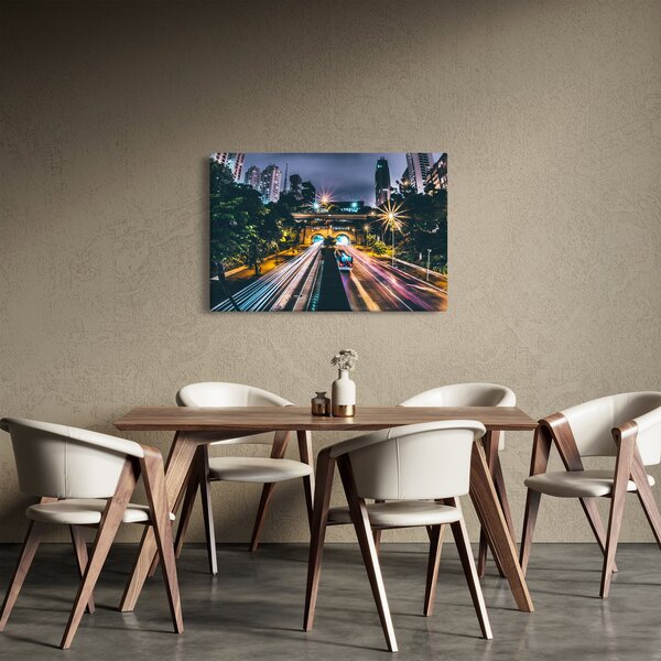 Slika noćnog grada (90x60 cm)