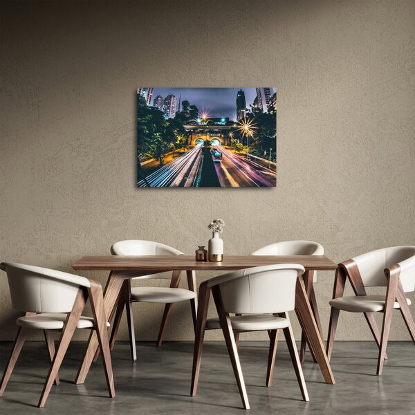 Slika noćnog grada (70x50 cm)