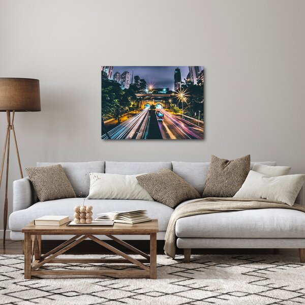 Slika noćnog grada (70x50 cm)