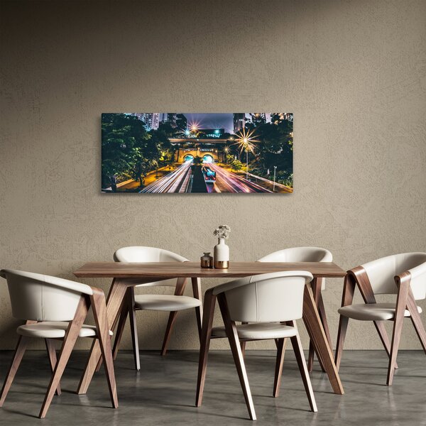Slika noćnog grada (120x50 cm)