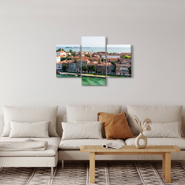 Slika - Zračna snimka grada (90x60 cm)