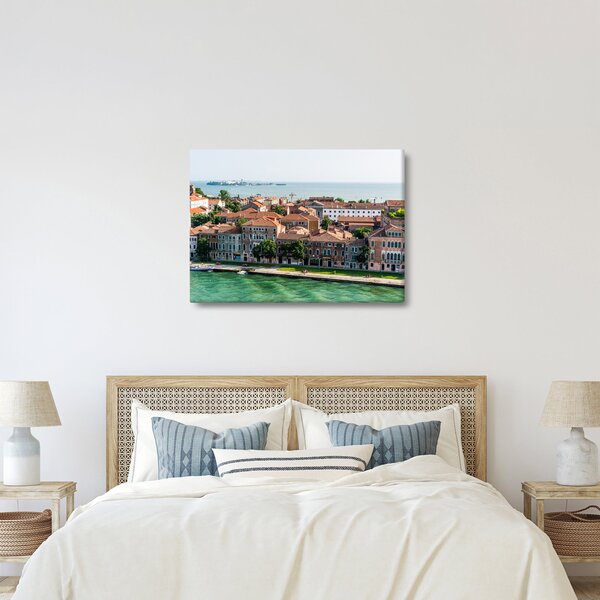 Slika - Zračna snimka grada (70x50 cm)