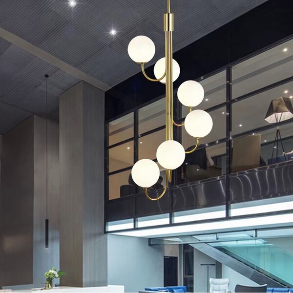 Lampa Viseća APP1585-6CP Gold