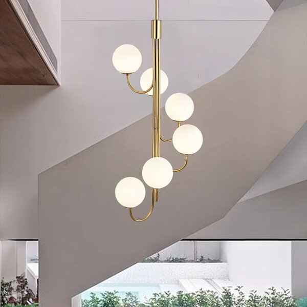 Lampa Viseća APP1585-6CP Gold