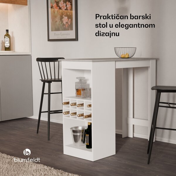 Blumfeldt Bellshill, barski stol, pult stol, kućni šank