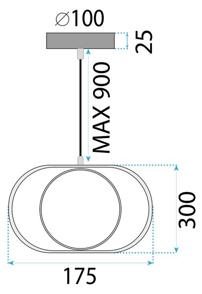 LED svijetiljka APP1555-CP Gold