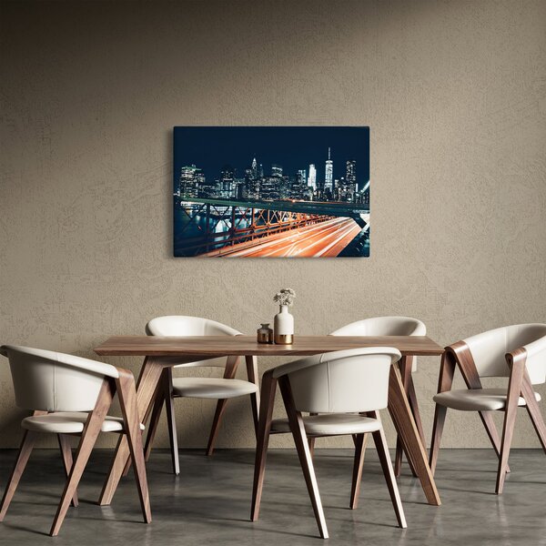 Slika noćnog grada (90x60 cm)