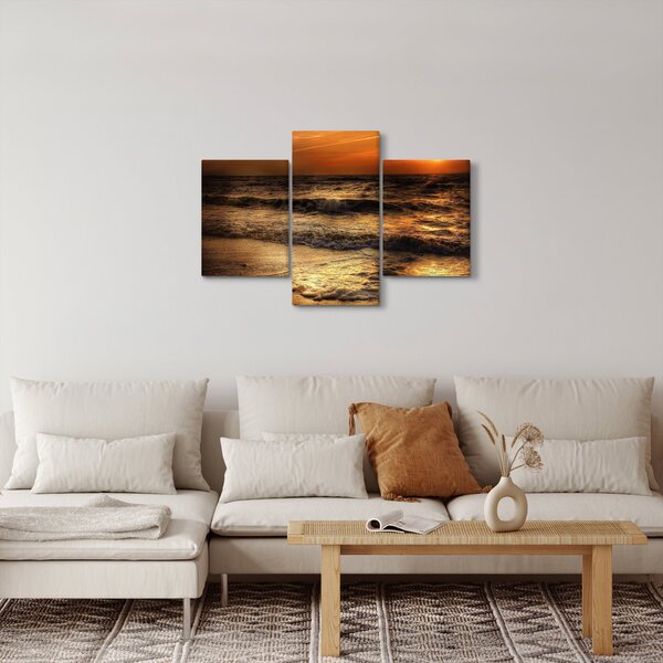Slika - Valovi uz obalu (90x60 cm)
