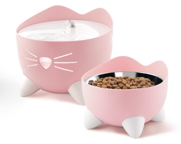 Hagen Catit Pixi Combo Pack fontana i posuda za mačke, roza