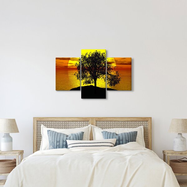 Slika siluete stabla (90x60 cm)