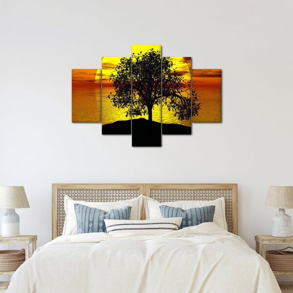 Slika siluete stabla (150x105 cm)