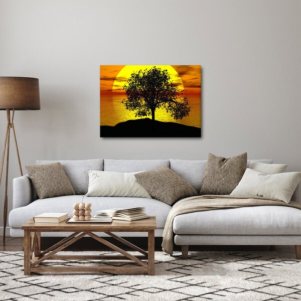 Slika siluete stabla (70x50 cm)