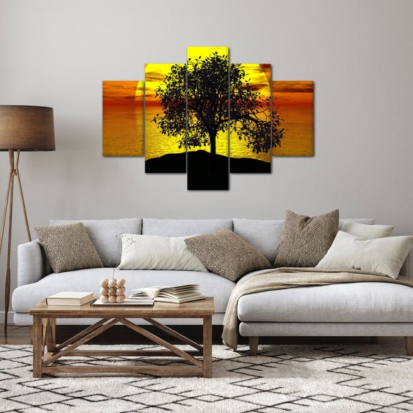 Slika siluete stabla (150x105 cm)