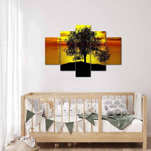 Slika siluete stabla (150x105 cm)
